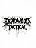 Deadwood Tactical Metallic Drip Logo Sticker