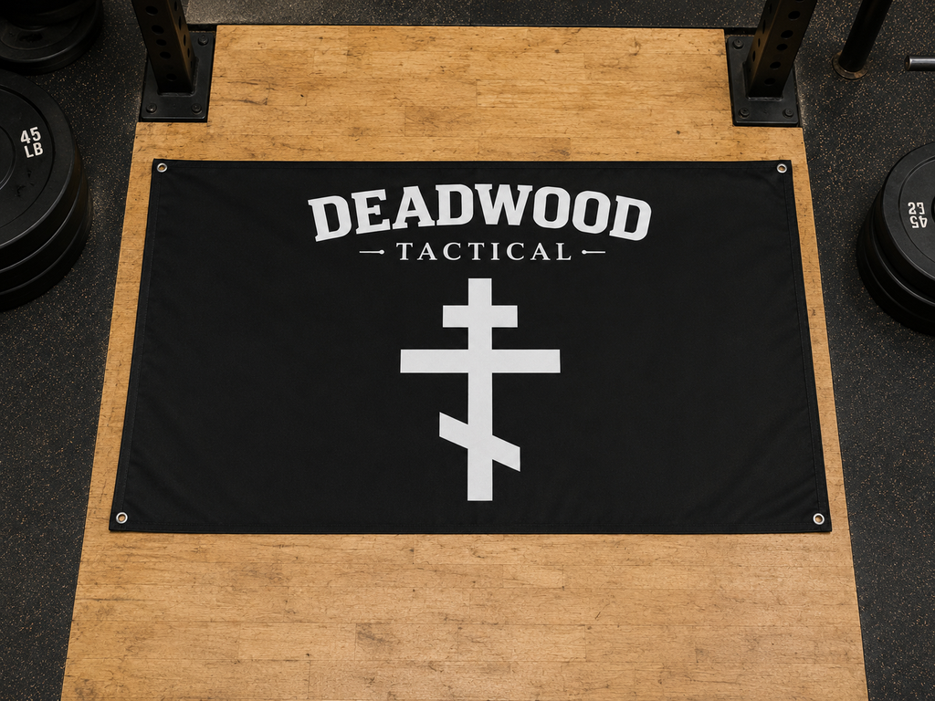 Deadwood Tactical Orthodox Cross Flag