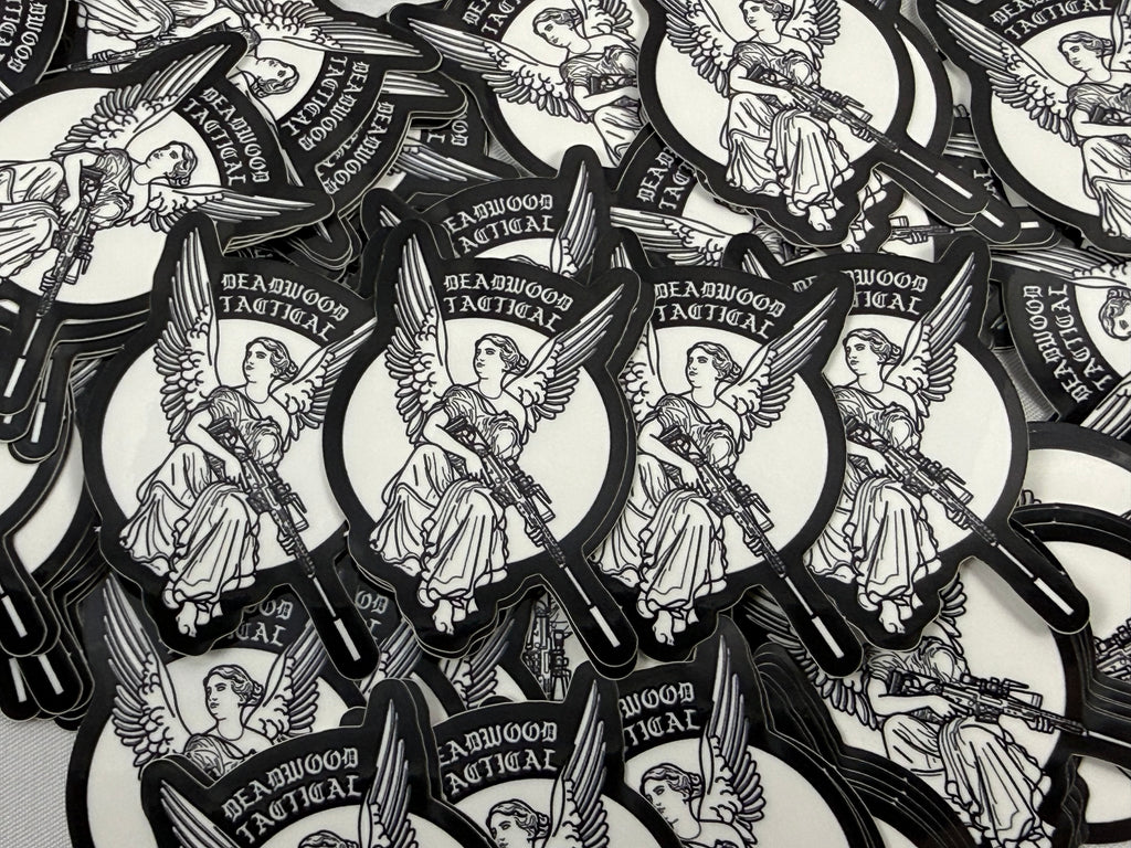 Small Mil Angel sticker