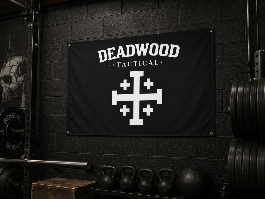 Deadwood Tactical Jerusalem Cross Flag