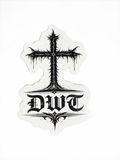 Deadwood Cross Emblem Sticker