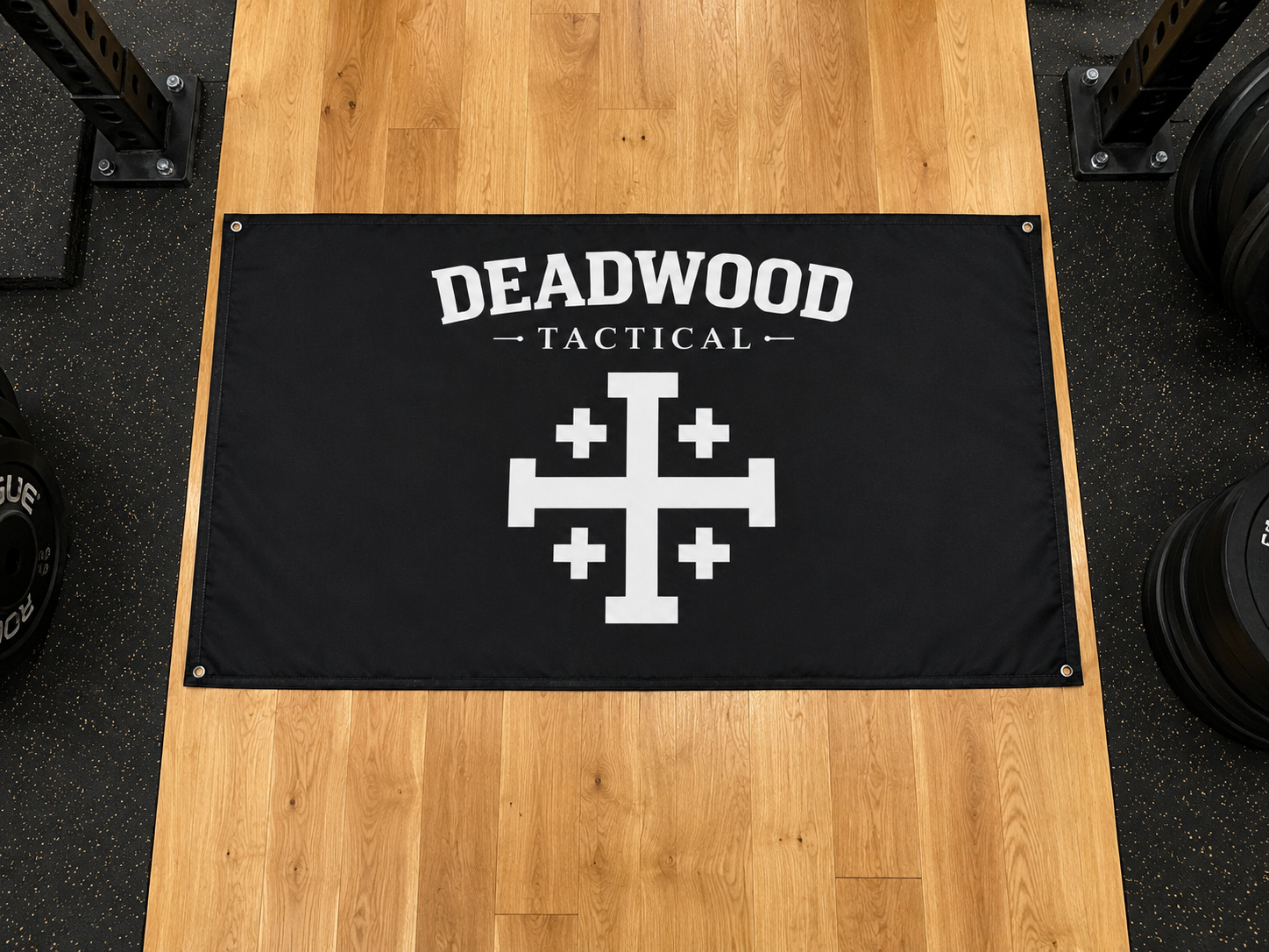 Deadwood Tactical Jerusalem Cross Flag
