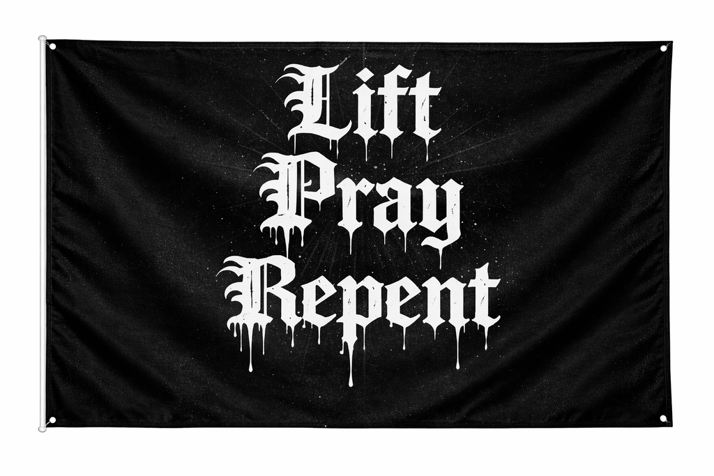 Lift Pray Repent Flag