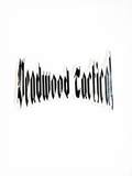 Deadwood Tactical Gothic Script Sticker