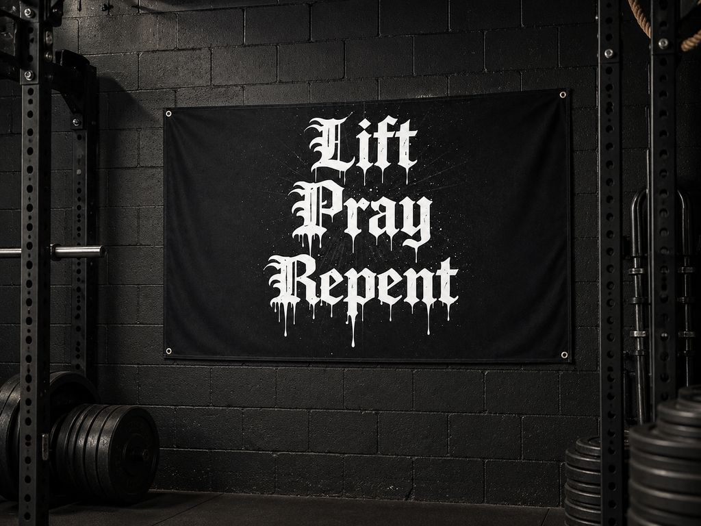 Lift Pray Repent Flag