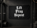 Lift Pray Repent Flag