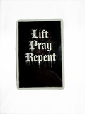 Lift Pray Repent (Dark Edition) Sticker