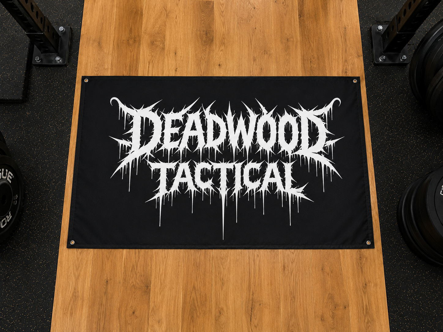 Deadwood Tactical Metallic Drip Flag