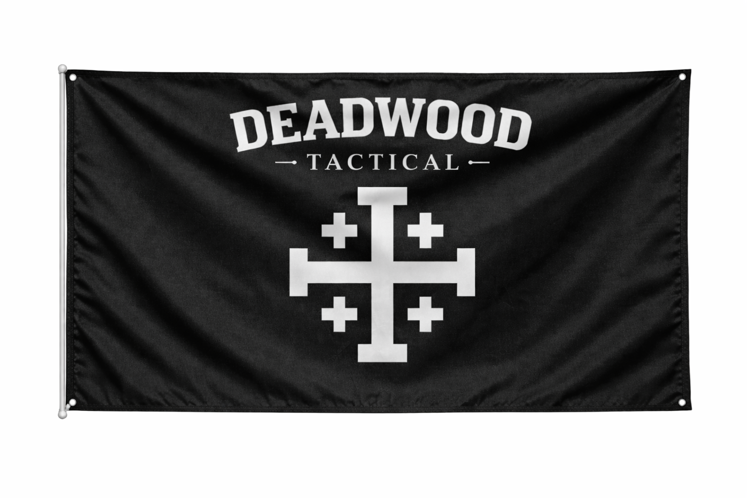 Deadwood Tactical Jerusalem Cross Flag