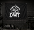 DWT Burning Bush Metallic Drip Flag