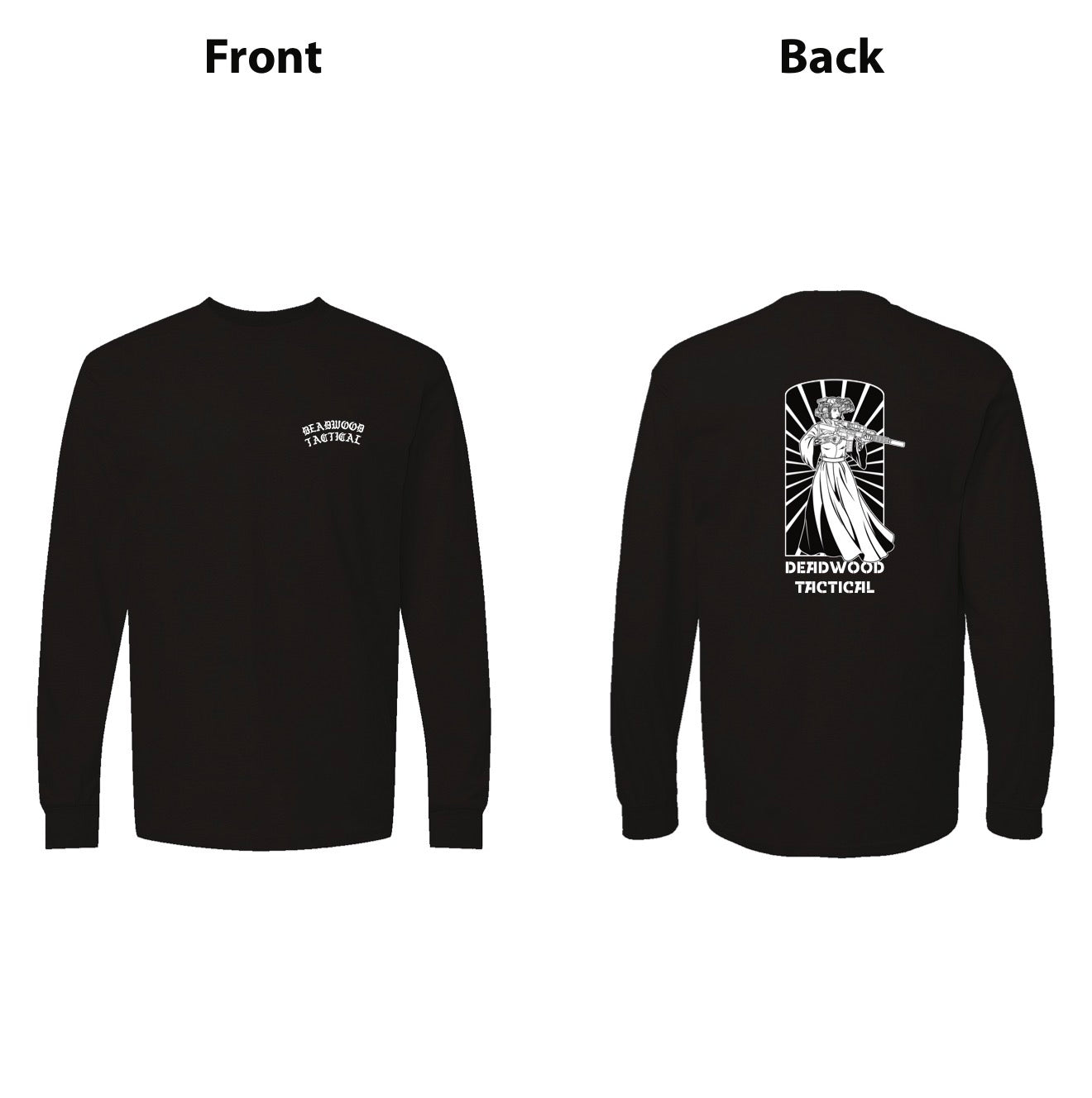 "Tactical Lady" Heavy Cotton Long-Sleeve T-Shirt